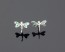 Silver Stud Earrings - Earring Posts