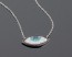Silver Evil Eye Necklace - Charm Necklace