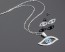 Long Evil Eye Necklace - Evil Eye Earrings