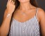 Bar Necklace - CZ Bar Necklace