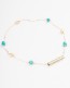 Turquoise Anklet